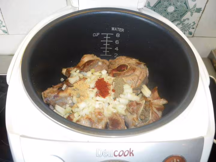 Agneau au chou fleur