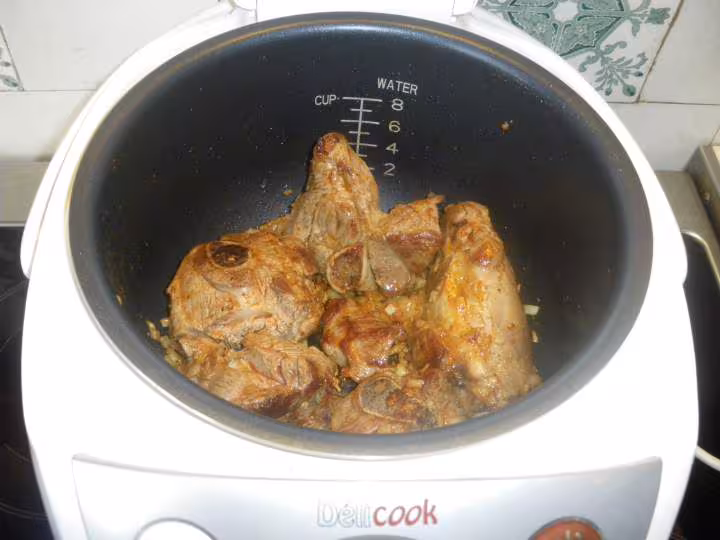 Agneau au chou fleur