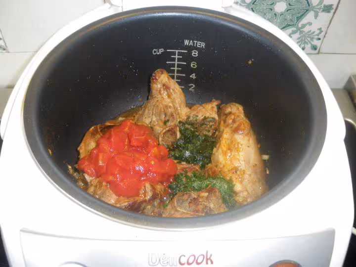 Agneau au chou fleur