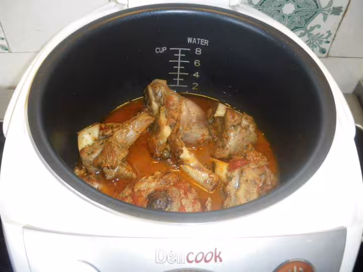 Agneau au chou fleur