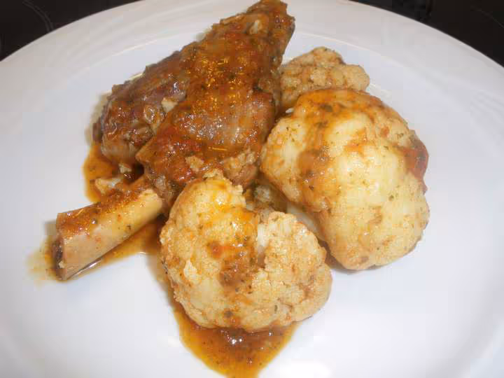 Agneau au chou fleur