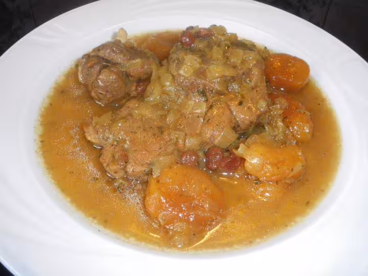 Agneau aux abricots