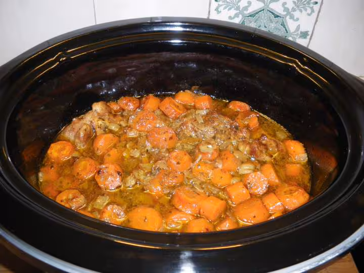 Agneau aux carottes a la mijoteuse