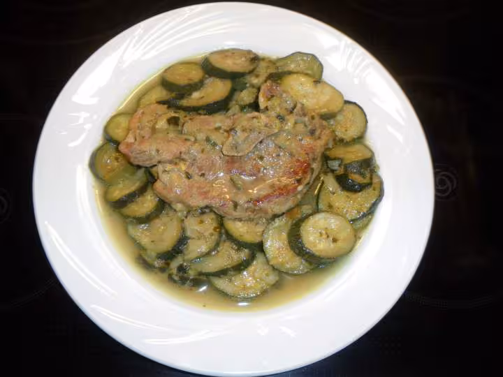 Agneau aux courgettes