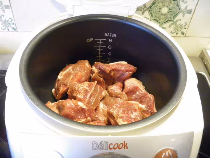 Agneau aux haricots verts