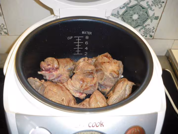 Agneau aux haricots verts