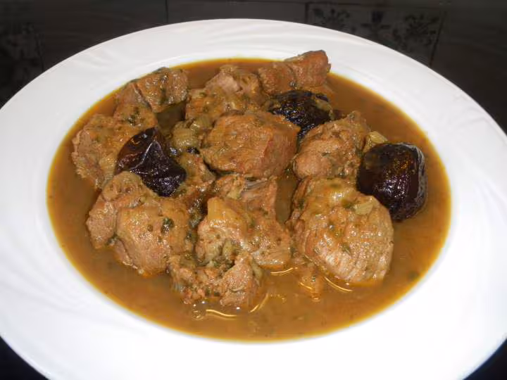 Agneau aux pruneaux