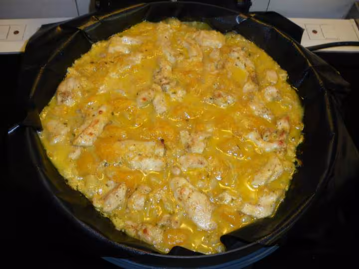 Blanc de poulet a la mangue
