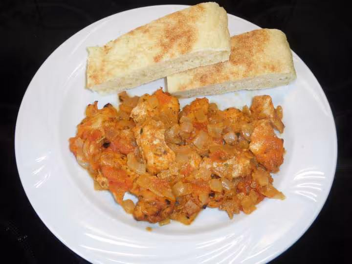 Blancs de poulet aux tomates