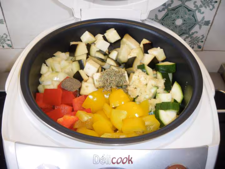 Boulettes a la ratatouille