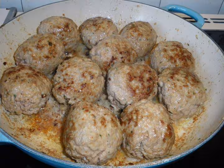 Boulettes de veau aux raisins