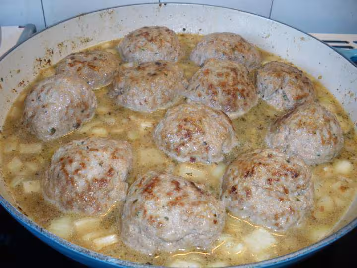 Boulettes de veau aux raisins