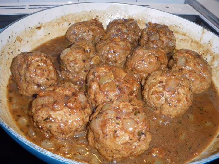 Boulettes de veau aux raisins