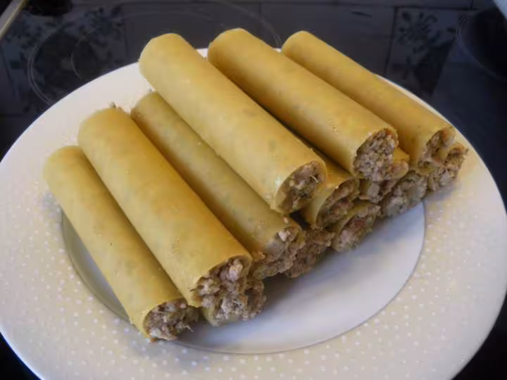 Canelloni sauce blanche