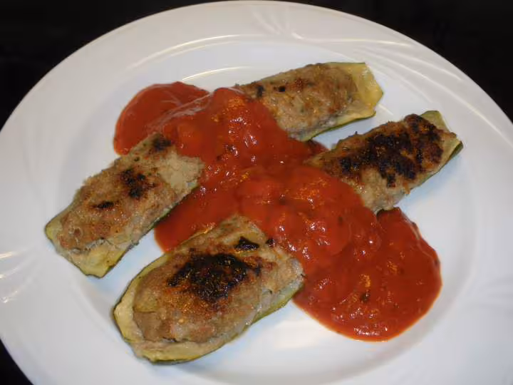 Courgettes farcies