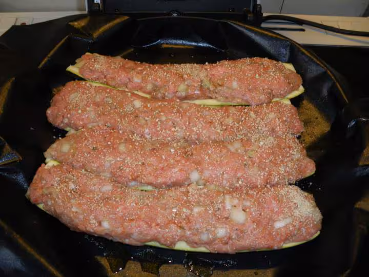 Courgettes farcies