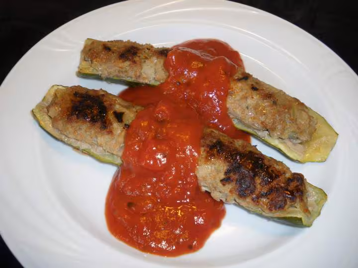 Courgettes farcies
