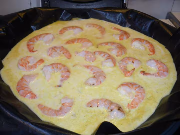 Crevettes au curry