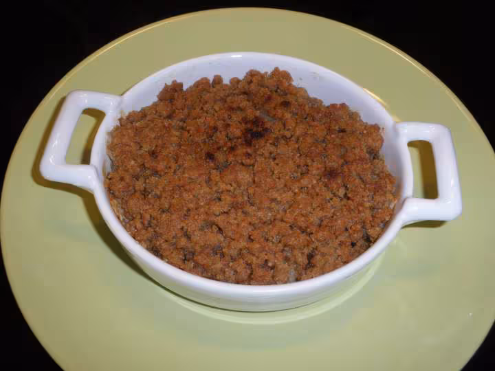 Crumble aux bananes