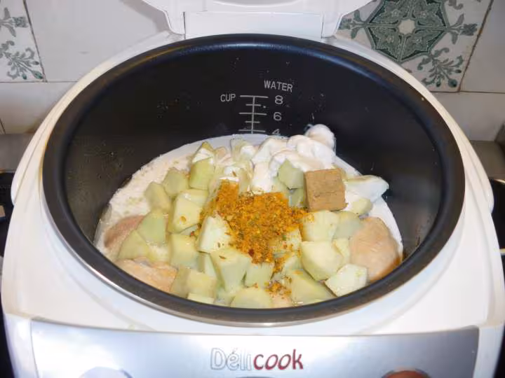 Curry de poulet