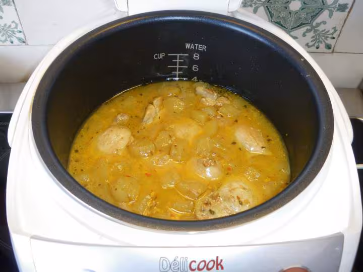 Curry de poulet