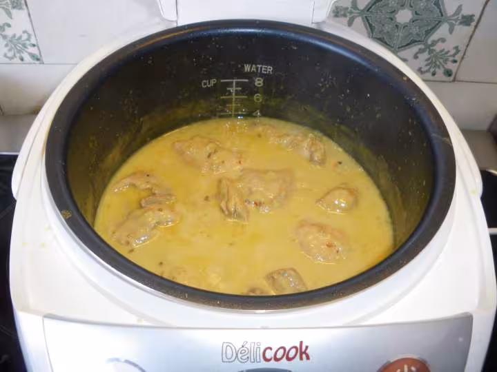 Curry de poulet