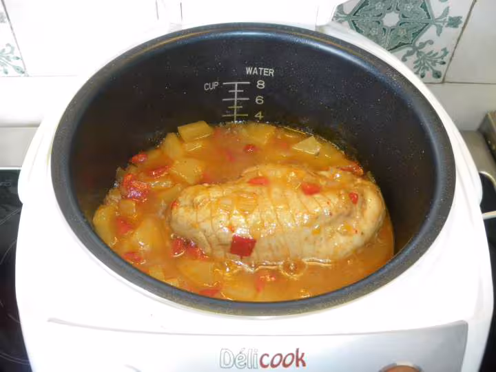 Dinde sauce aigre douce
