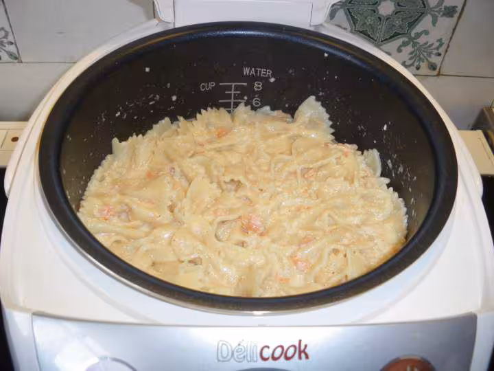 Farfalles au saumon