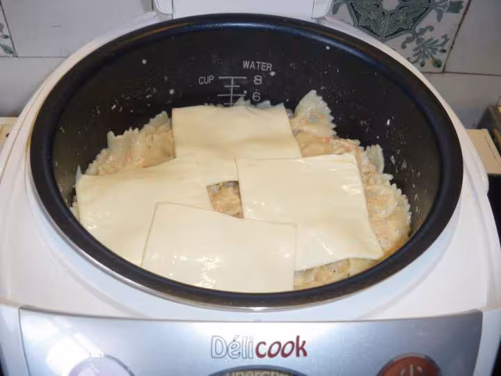 Farfalles au saumon
