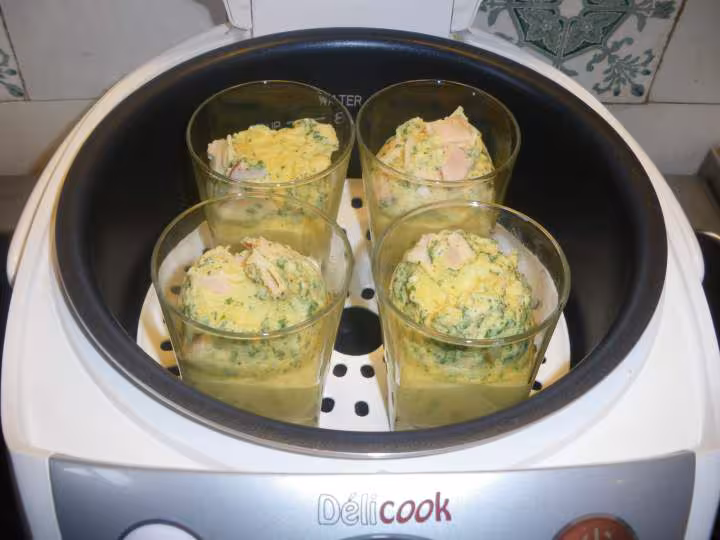 Flans au jambon delicook