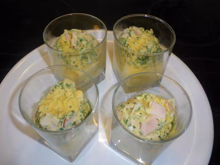 Flans au jambon delicook