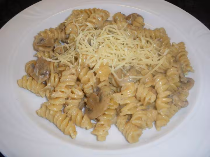 Fusillis aux champignons