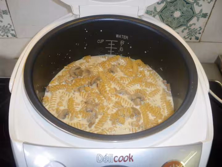 Fusillis aux champignons