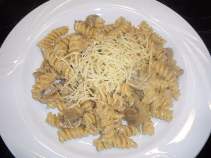 Fusillis aux champignons