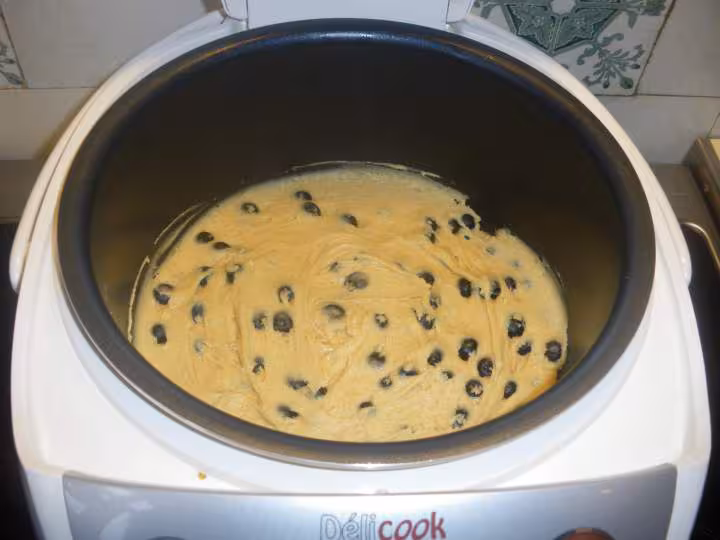 Gateau aux myrtilles