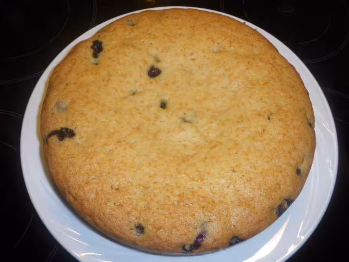 Gateau aux myrtilles