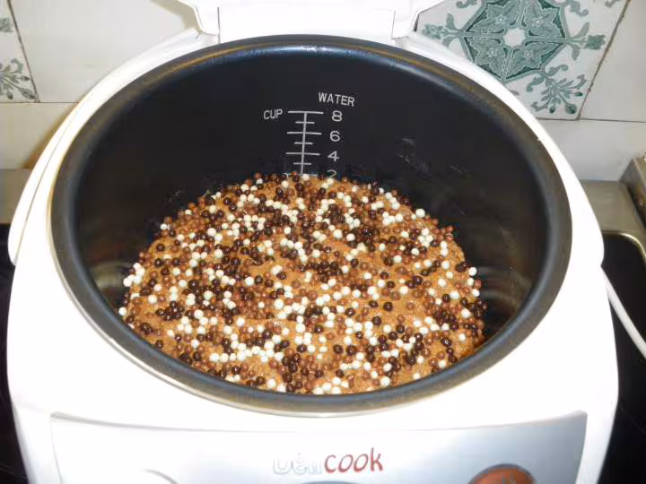 Gateau chocolat et coco
