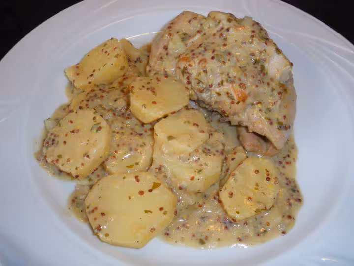 Lapin a la moutarde