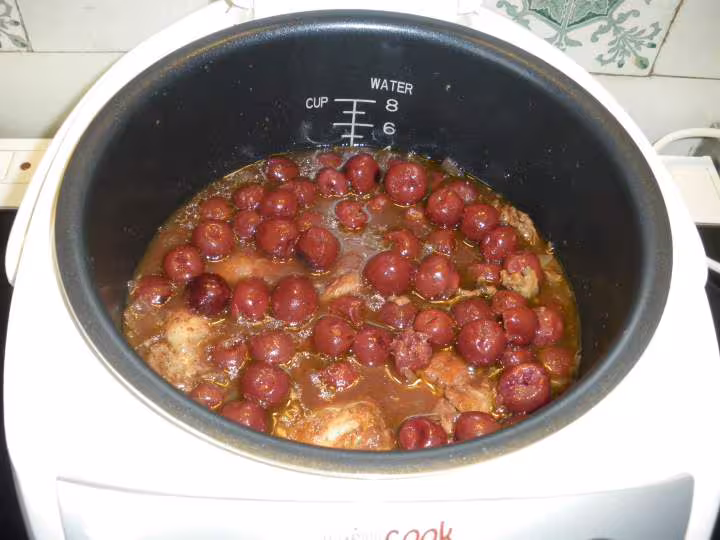 Lapin aux cerises