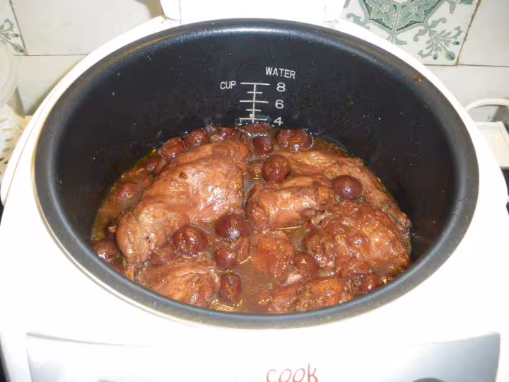 Lapin aux cerises