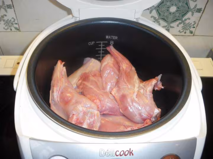 Lapin aux epinards