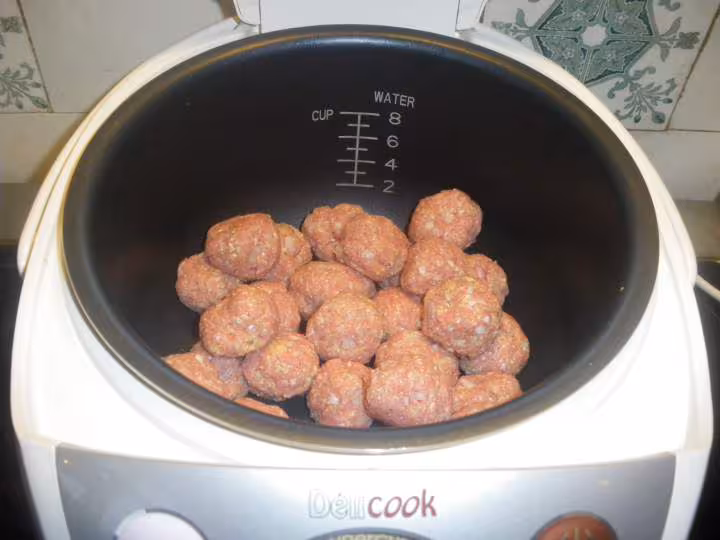 Macaronis aux boulettes