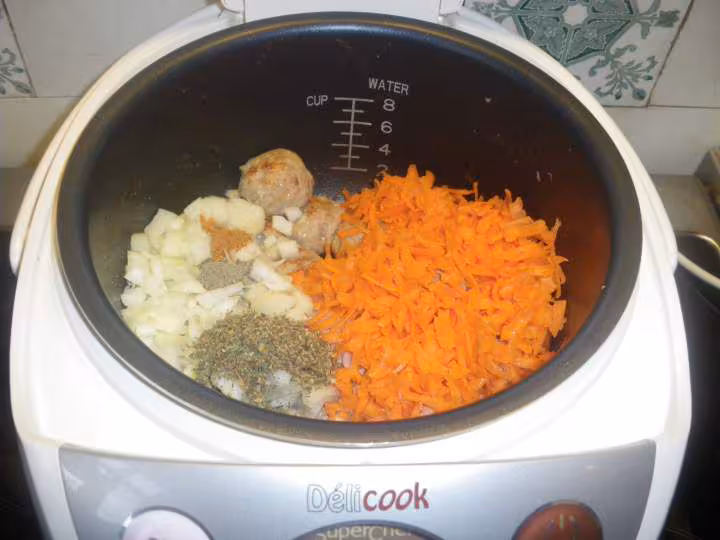 Macaronis aux boulettes