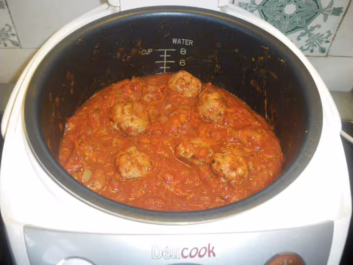 Macaronis aux boulettes