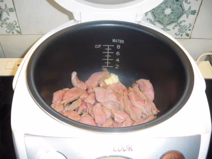Nouilles au veau