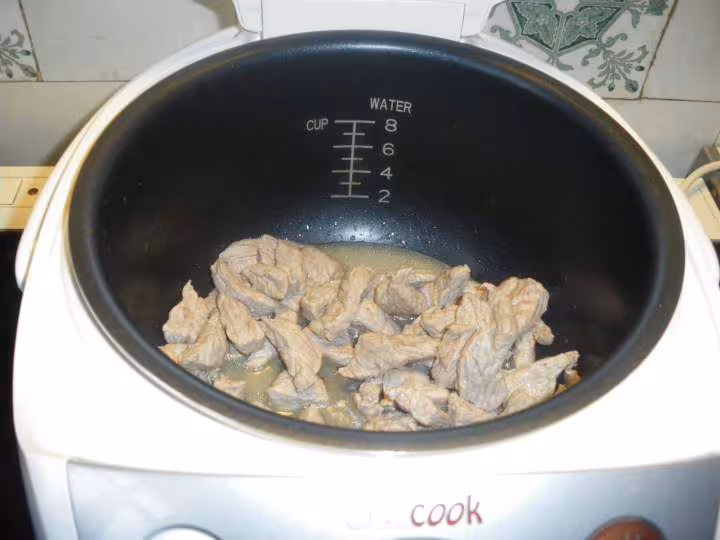 Nouilles au veau