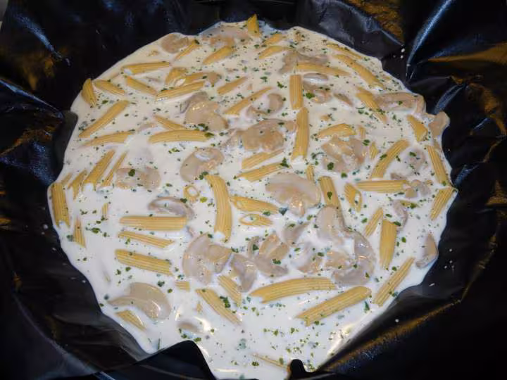 Pennes aux champignons