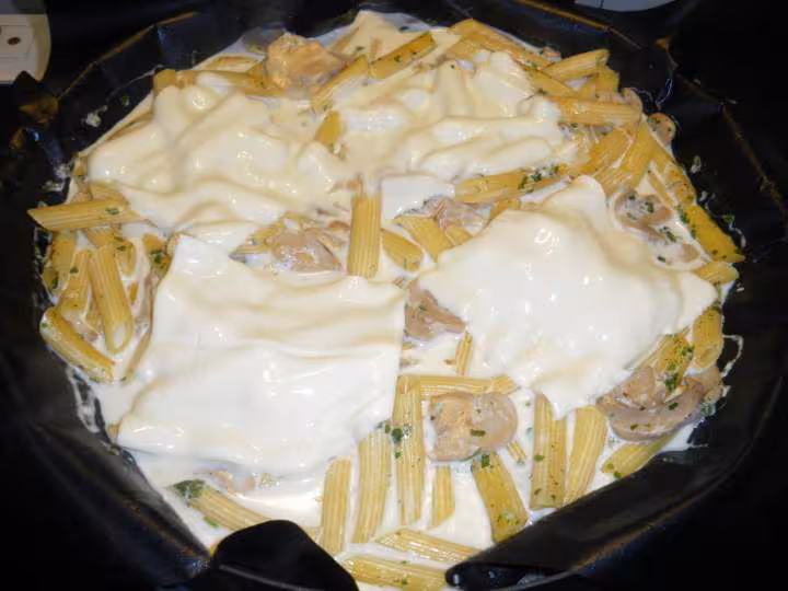 Pennes aux champignons