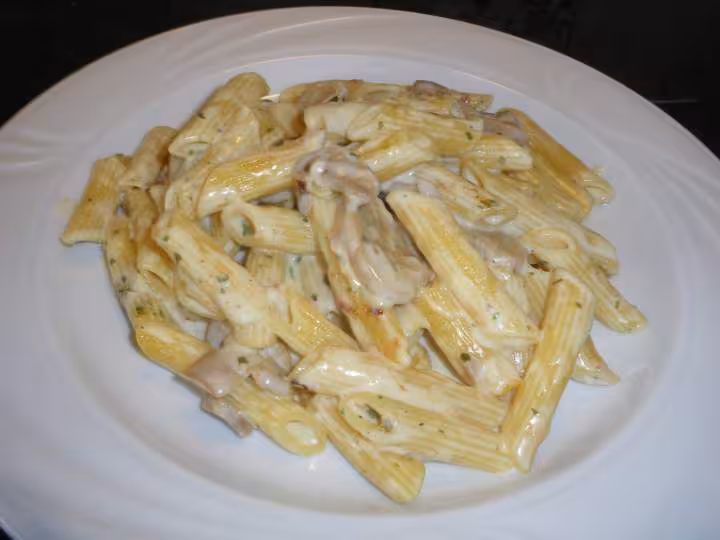 Pennes aux champignons