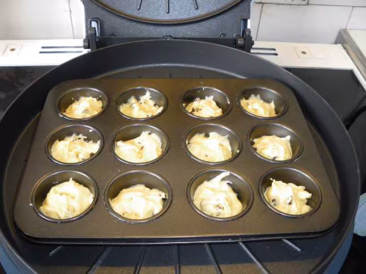 Petits cakes aux pepites de chocolat